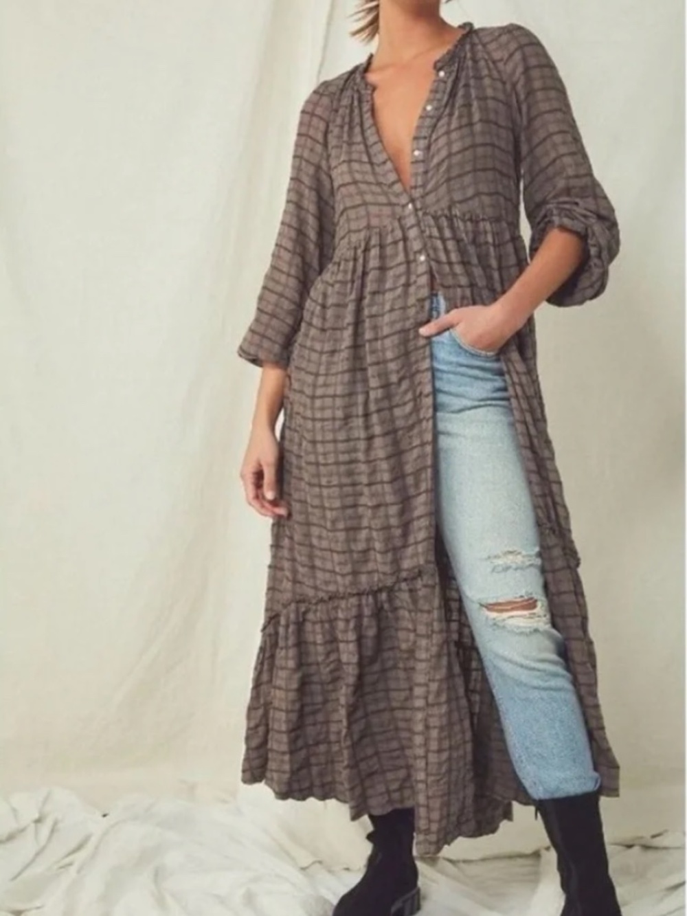 Free People Edie Maxi Dress - S - Picture 4 of 8